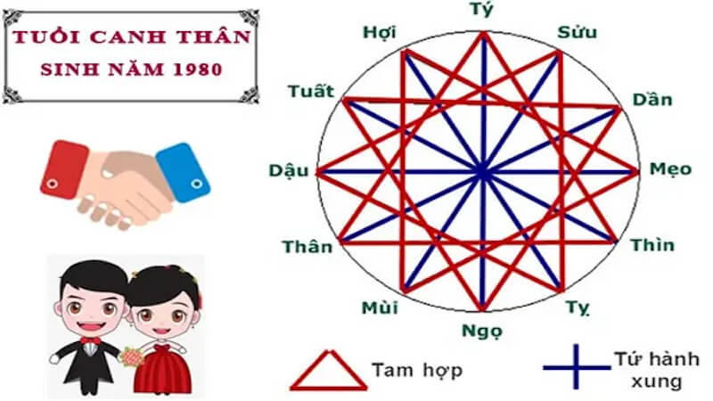 1980 hợp tuổi nào