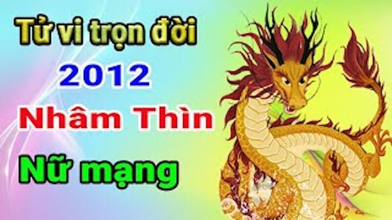 Nữ Nhâm Thìn 2012