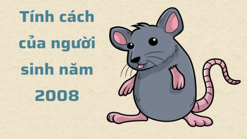 Tính cách của người sinh năm 2008 mậu tý