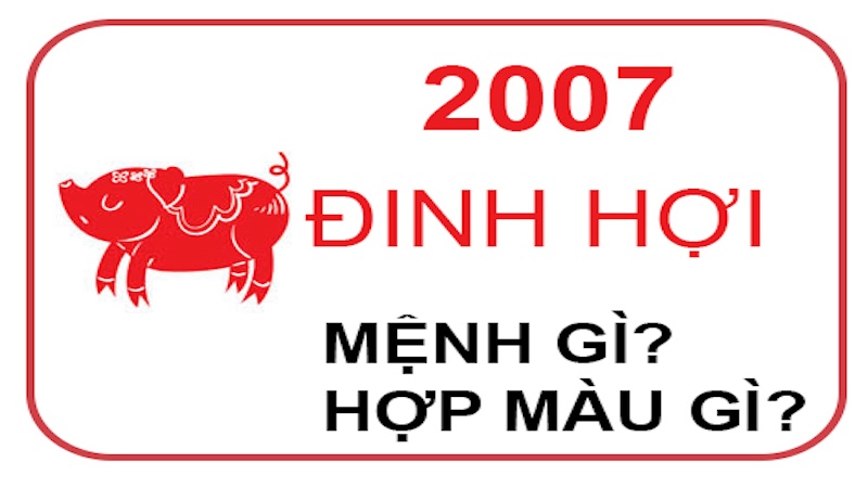 tuổi Đinh Hợi 2007