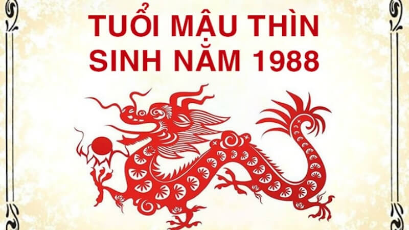 Kiến thức phong thủy sinh năm 1988 bao nhiêu tuổi